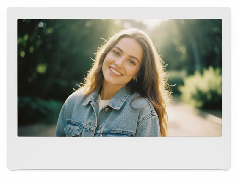 Classic Polaroid AI Style