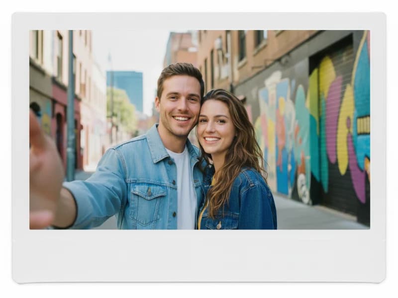 Modern Polaroid AI Effects